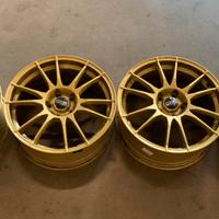 oz ultraleggera 18” race gold subaru