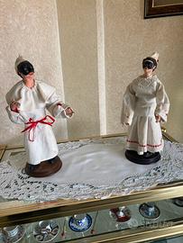 Statuine artigianale di Pulcinella