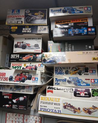Tamiya Protar Revell kit 1/12 Ferrari Mclaren Tyrr