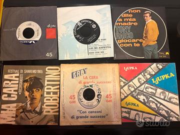 Lotto di dischi 45 giri anni ’60/’70