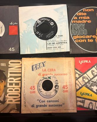 Lotto di dischi 45 giri anni ’60/’70