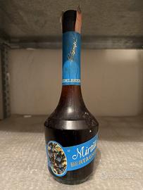 Liquore al Mirtillo Bertagnolli bottiglia vintage