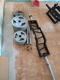 pesi e bilanciere multigrip palestra leggere 