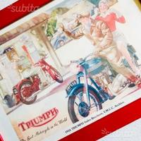 Locandina TRIUMPH cm.35 x 24