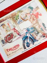 Locandina TRIUMPH cm.35 x 24