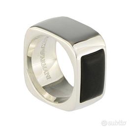 Anello Armani in argento Originale