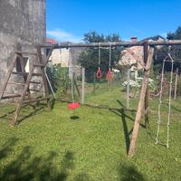 Altalena in legno