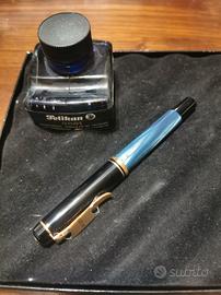 pelikan m200 blue marble vintage