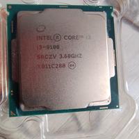 Processore Intel Core i3-9100.