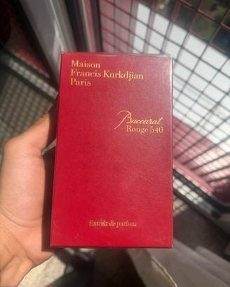 Profumo Baccarat rouge 540