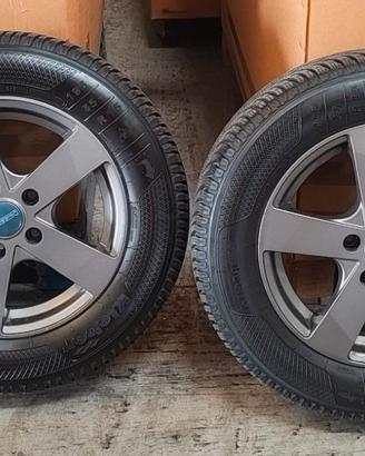 Cerchi+gomme neve 195/65 R15