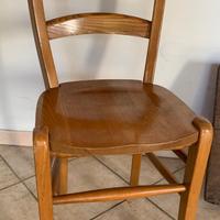 Due sedie della nonna legno massello