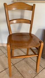 Due sedie della nonna legno massello