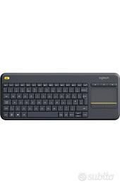 Tastiera Logitech K400+ Wireless con Touchpad