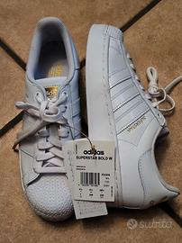 Adidas Superstar Bold W bianche tg 38 2/3