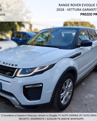 LAND ROVER RANGE ROVER EVOQUE SE 2.0 180CV 2018