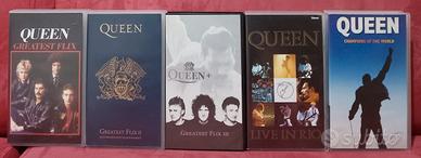Queen 5 Videocassette Vhs Originali