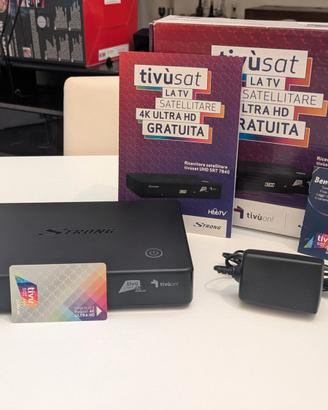Decoder TIVUSAT ricevitore satellitare UHD SRT7840
