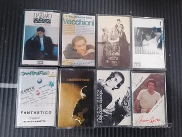 musicassette Vecchioni De André 