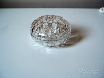 Portagioie vintage in cristallo