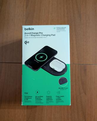 Belkin BoostCharge Pro 2-in-1 Qi2 pad