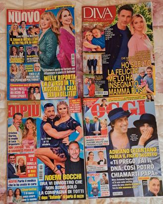 MAXI LOTTO N. 7 RIVISTE DI GOSSIP