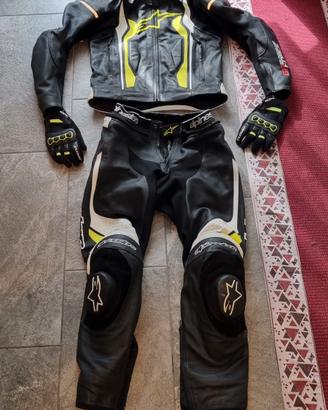 Tuta Alpinestars - Guscio - Zaino - Guanti