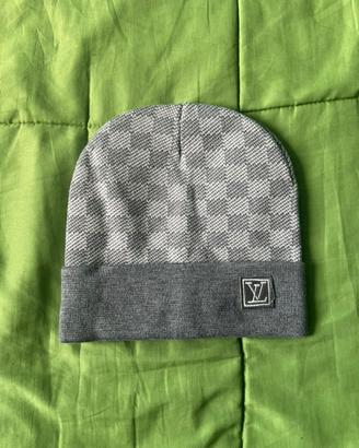 Berretto Louis Vuitton Damier NUOVO ORIGINALE