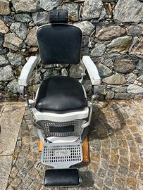 Poltrona da barbiere vintage PARAL DE GANO anni 90