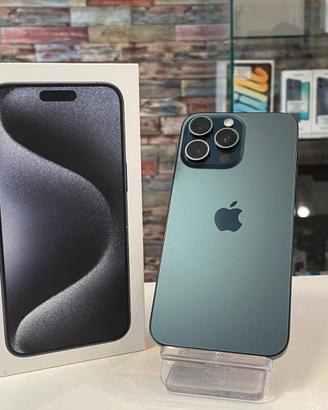 IPHONE 15 PRO MAX 256GB BLUE - GARANZIA 12 MESI