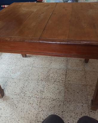 Tavolo liberty con 4 sedie