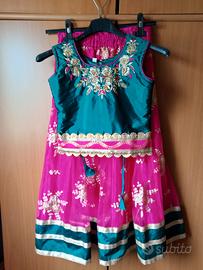 2 COMPLETINI STILE INDIANO PER BAMBINA