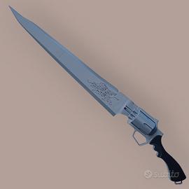 Final Fantasy 8 Squall Gunblade Coplay scala 1:1