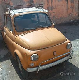 FIAT 500L GIALLA 1972