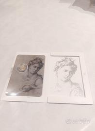 2 Euro coincard San Marino Michelangelo 
