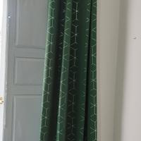 Tende Oscuranti Stampa Diamante 132x183cm Verde Sc