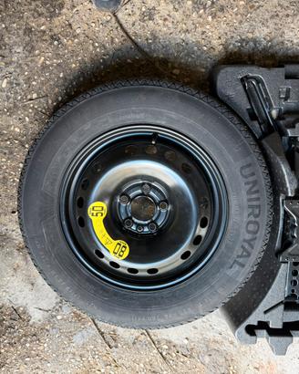 Ruotino e Ruota Fiat 500 X Jeep Renagade e Conpass