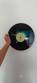 orologio da parete disco vinile
