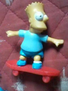 miniatura BART SIMPSON e LIZA calza befana Origina