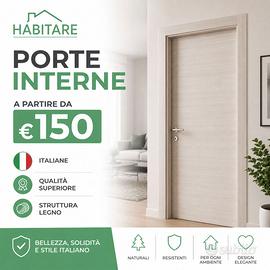 Porte nuove pronte 4 finiture habitare finestre