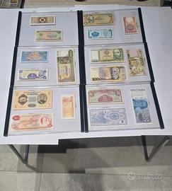 Lotto Collezione Monete e Banconote del Mondo.