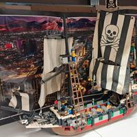 lego 6286 nave pirati completa vintage 1anni 90