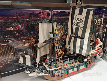  lego 6286 nave pirati completa vintage 1anni 90