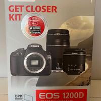 MACCHINA FOTOGRAFICA CANON EOS 1200N + OBIETTIVI