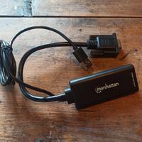 Adattatori Manhattan vari – USB, HDMI, VGA