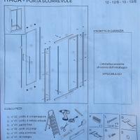 Doccia ITACA anta scorrevole