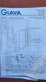 Doccia ITACA anta scorrevole