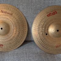 Hi Hat Ufip Natural 14" piatti batteria