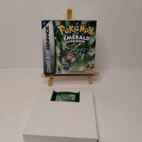 Pokemon emerald NTCS-USA batteria nuova boxato