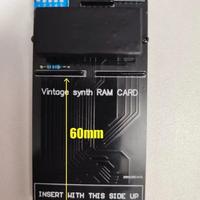 RAM Card per Roland D50, 16 banks. 1024 suoni.